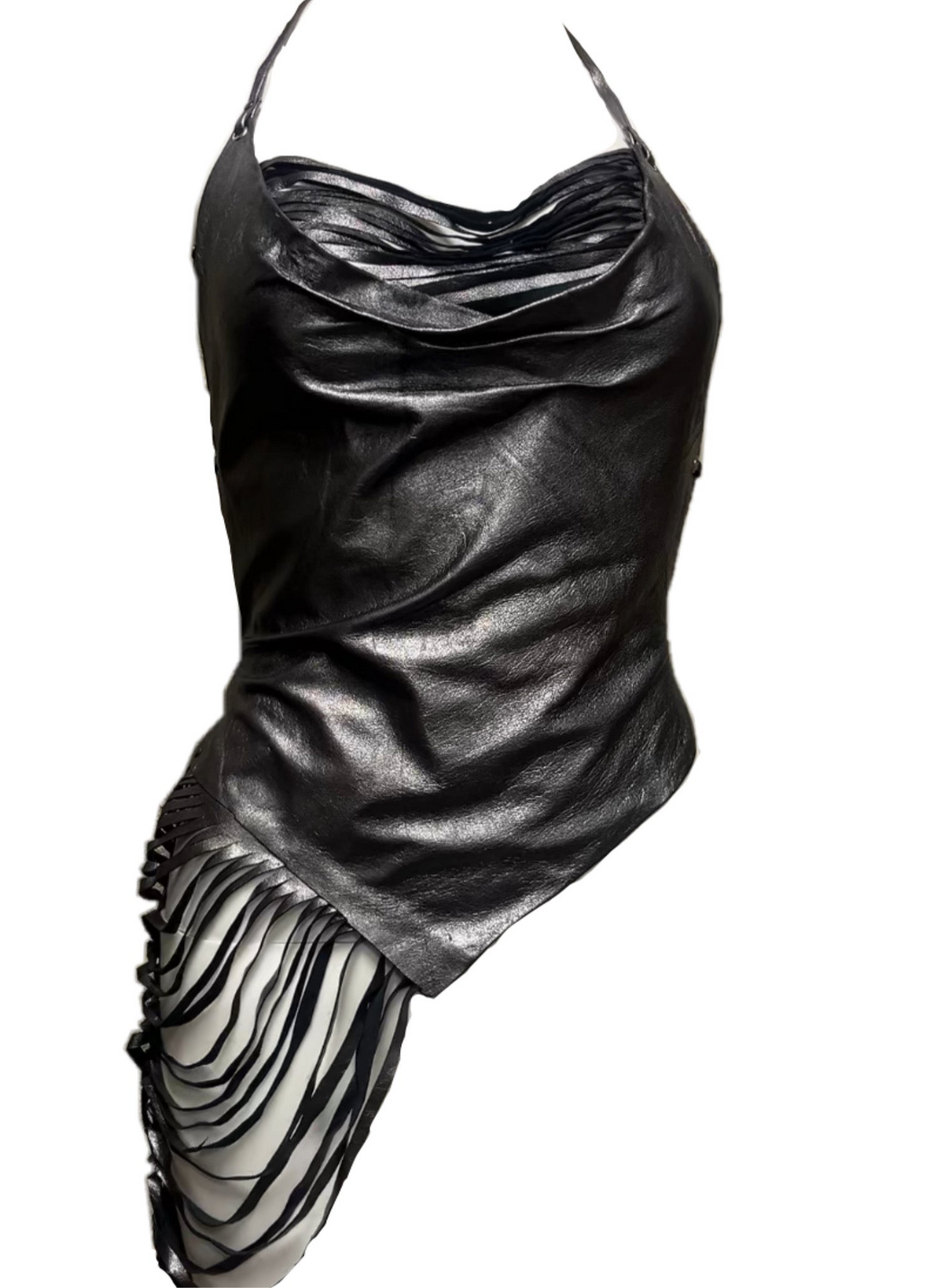 GUN METAL SLIT COWL